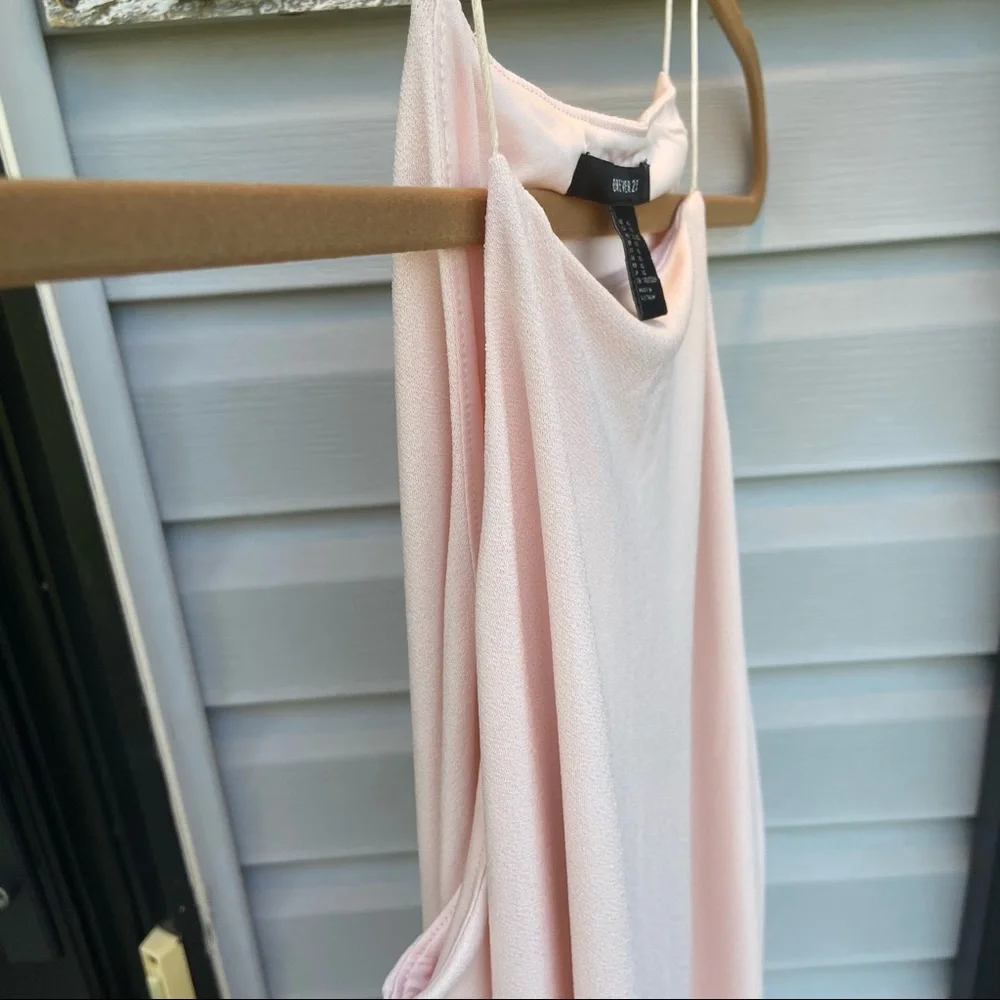 F21 DRESS ✨STUNNING✨ Light Pink Sleeveless - Picture 11 of 12